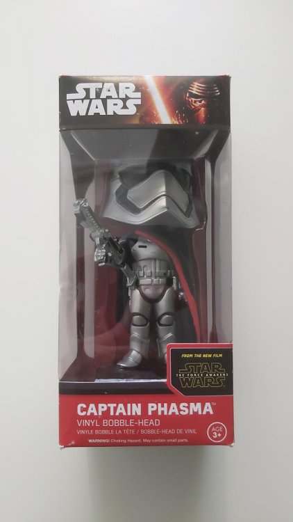 Funko Star Wars Episode 7 - Captain Phasma Wacky Wobbler Figure (Used)