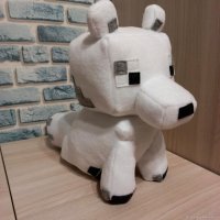 Minecraft - White Fox Plush Toy