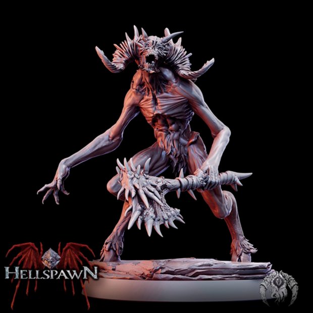 Hunter from the Vanguard of Devils Figure (Unpainted)