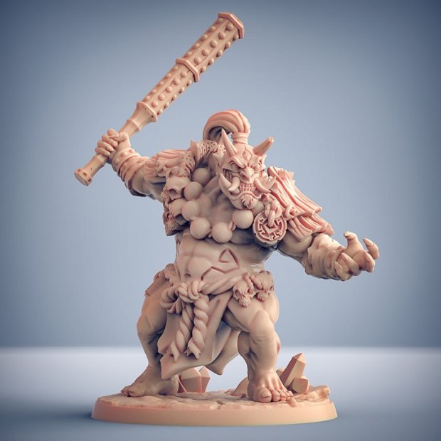 Ogre Oni Clan Kyojin Figure (Unpainted)