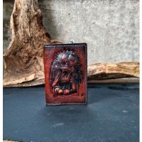 Handmade Predator Passport Cover