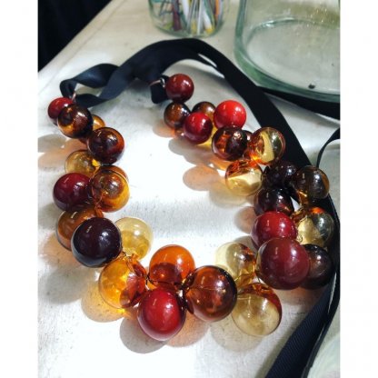 Caviar Pendant Necklace