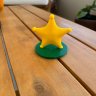 Sheriff Badge 3D Printed Statue