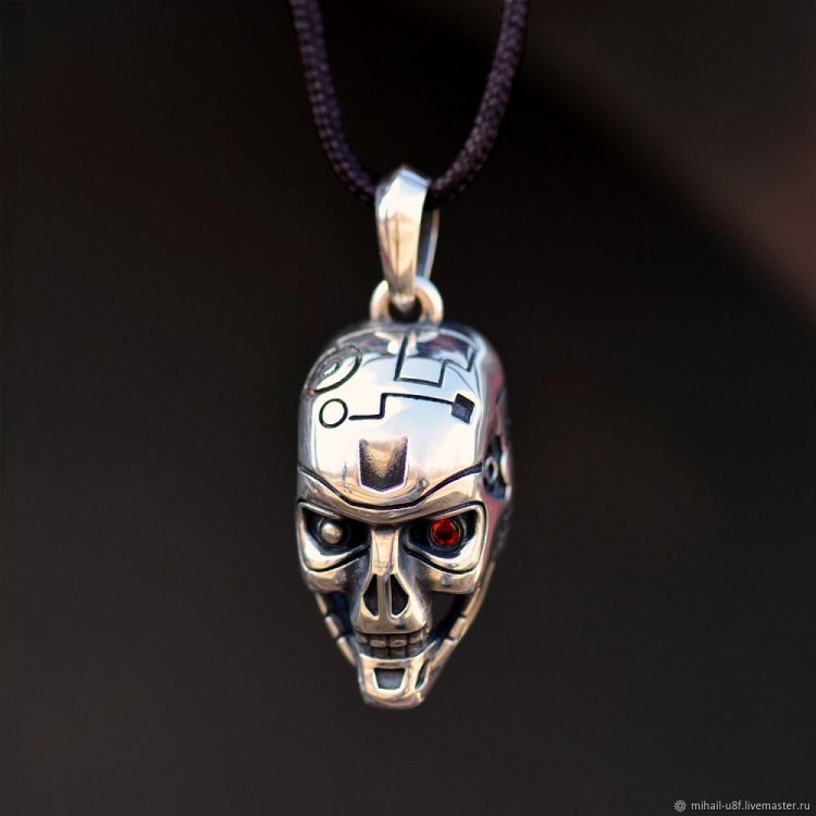 Handmade Terminator Necklace