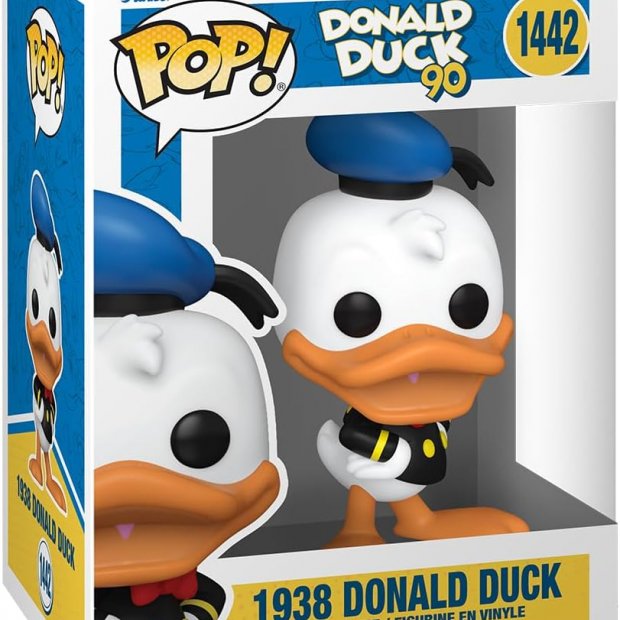 Funko Pop Disney: Donald Duck 90th - 1938 Donald Duck Figure