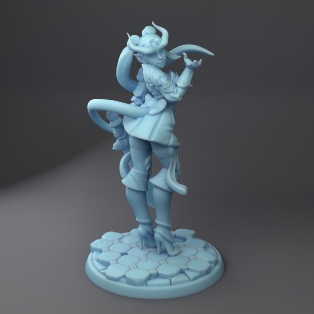 Damon Moon Figure (Unpainted)
