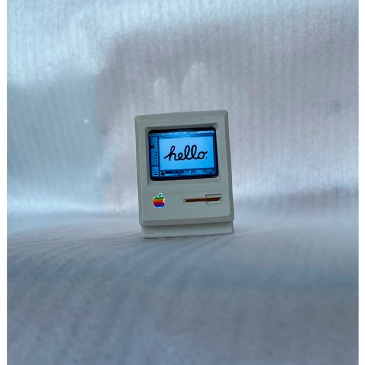 Apple Macintosh Miniuature Figure