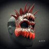 Red Sun Mask