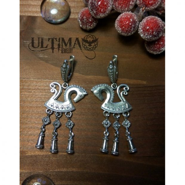 Handmade Horse Earrings