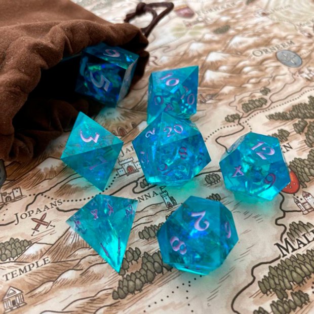 Crown Blue Dice