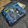 Handmade DC Comics - Batman & Joker Van Gogh Custom Wallet