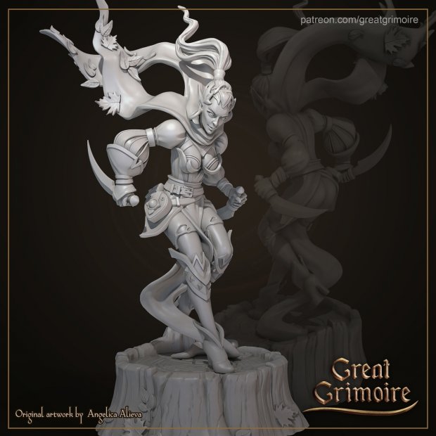 Stealthy killer Figure (Unpainted)