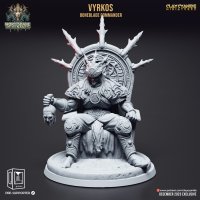 Vyrkos - Boneblade Commander Figure (Unpainted)