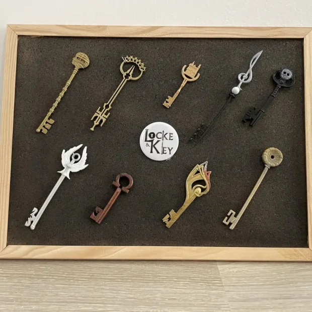 Framed Key Collection