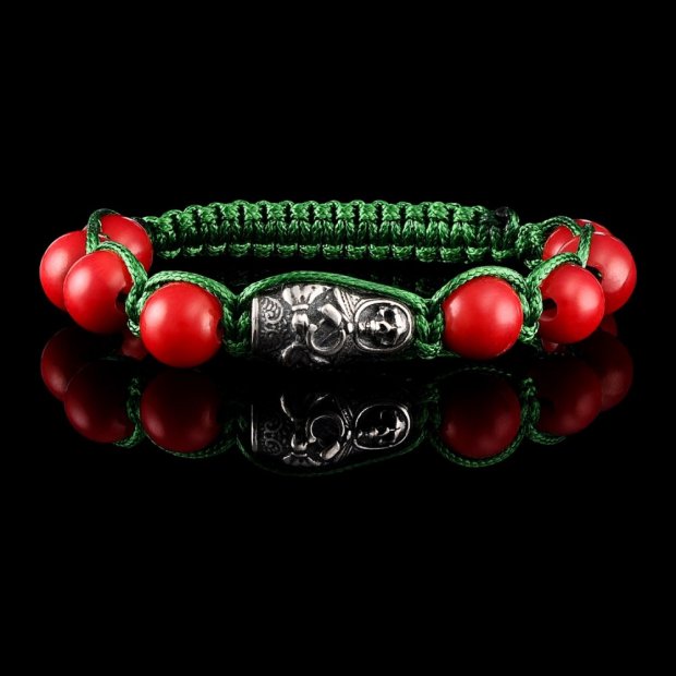 Death With Sickle (Agate) Bracelet