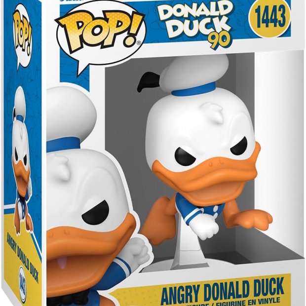 Funko Pop Disney: Donald Duck 90th - Angry Donald Duck Figure