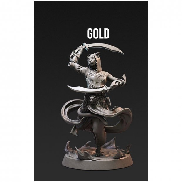 Hasseir "Golden" Figure (Unpainted)