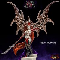Queen Malferian Figure (Unpainted)