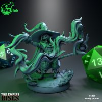 Zagstar the gnome wizard Figure (Unpainted)
