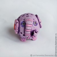 Tiny Elephant Figure