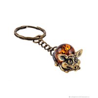 Pig Keychain