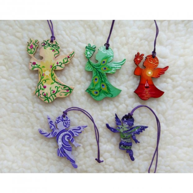 Angels Set Of 5 Figures