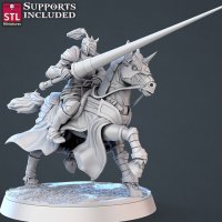 Cavalry Guard Figure (Unpainted)