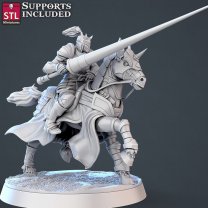 Cavalry Guard Figure (Unpainted)
