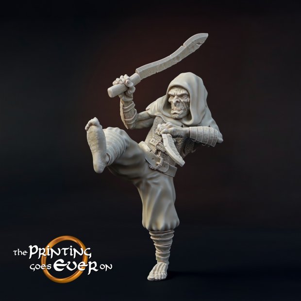 Orc Duelist Figure (Unpainted)