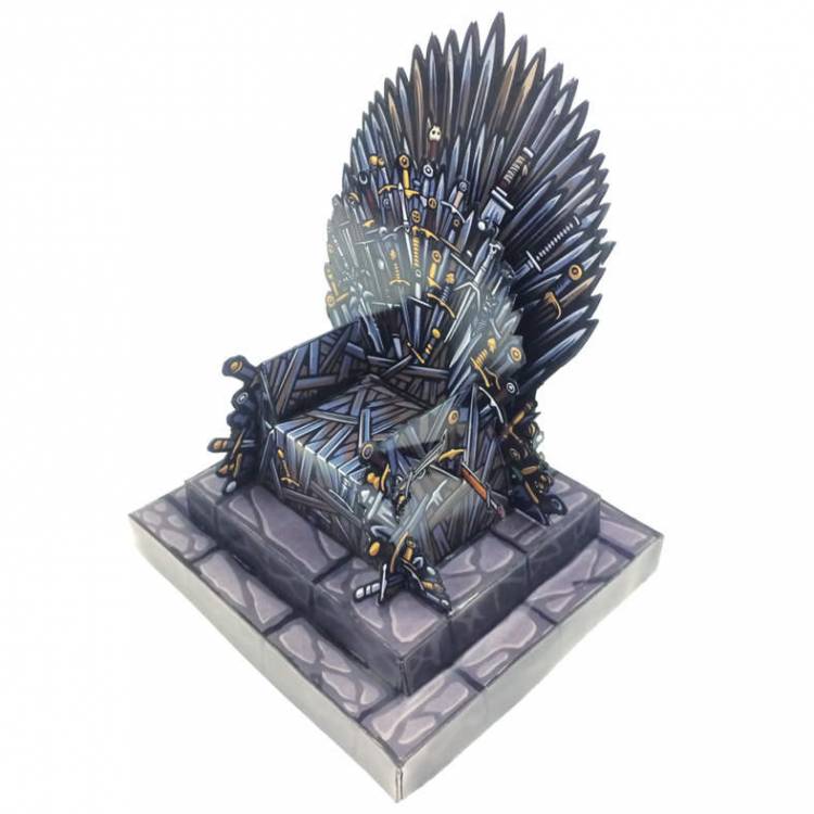 Game of Thrones - Iron Throne DIY Paper Craft Kit