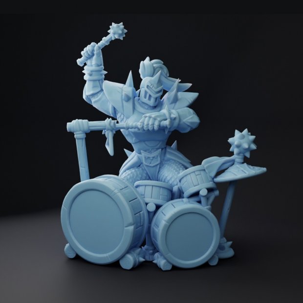 Percussion Instrument Figure (Unpainted)