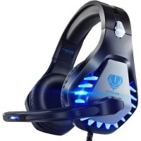 Pacrate (Dark Blue) RGB USB Gaming Headset