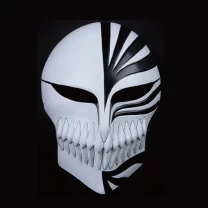 Bleach - Black Strips Ichigo Kurosaki Cosplay Mask