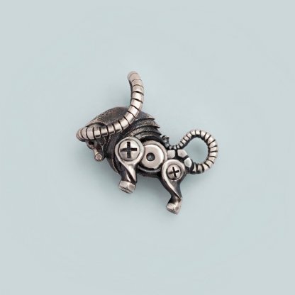 Bull Pendant Necklace