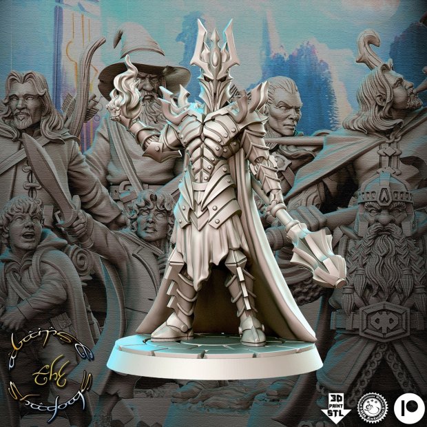 Sauron Figure (Unpainted)