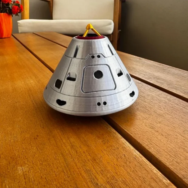 Apollo 11 Command Module 3D Printed Space Capsule