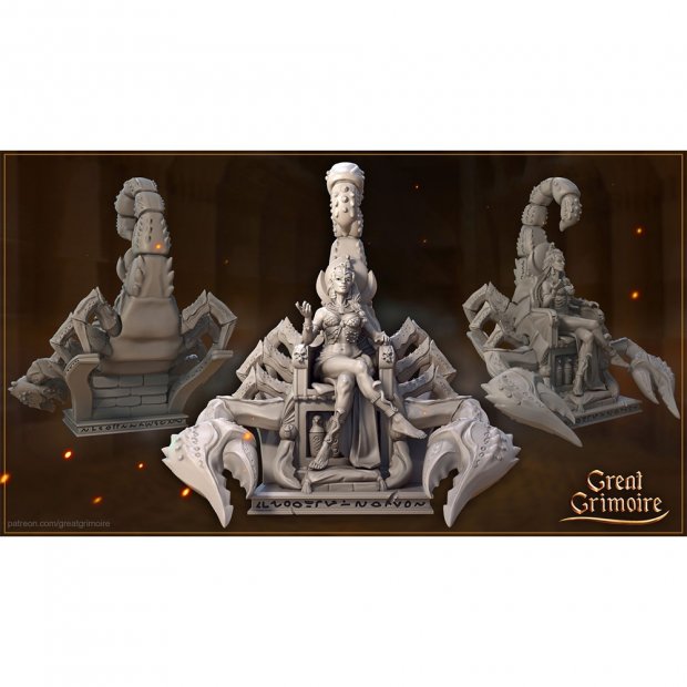 Cleopatra Figure (Unpainted)