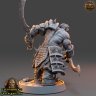 Grizban Gatz, Orc Warrior Figure (Unpainted)
