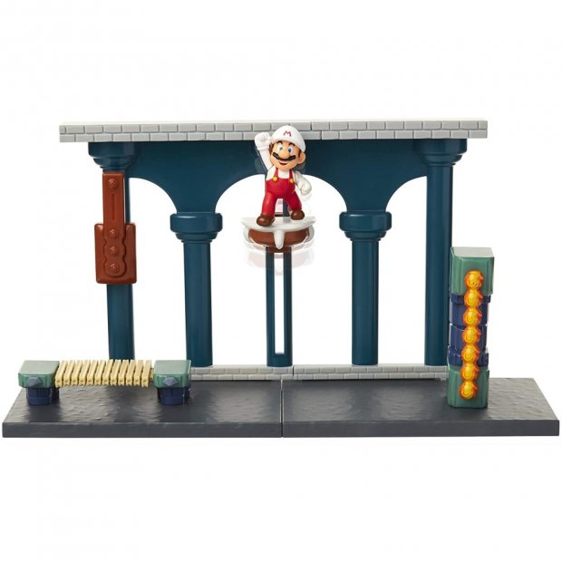 Jakks Super Mario Deluxe - Lava Castle Playset