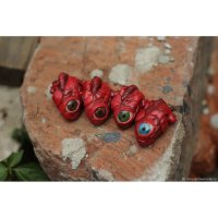 Heart With Eye Pendant Necklace