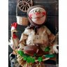 Grandmother With Dish Plush Toy