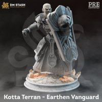 Kotta Terran - Earthen Vanguard Figure (Unpainted)
