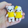 Pair Of Cute Pets Set Of 2 Keychains