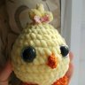 Chick Knitted Toy