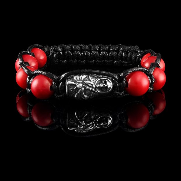Death With AK-47 (Agate) Bracelet