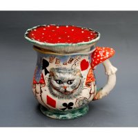Alice In Wonderland - Cheshire Cat Mug With Saucer