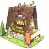 Gravity Falls - Mystery Shack DIY Paper Craft Kit