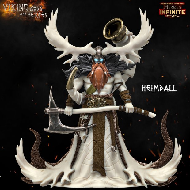 Heimdall Figure (Unpainted)