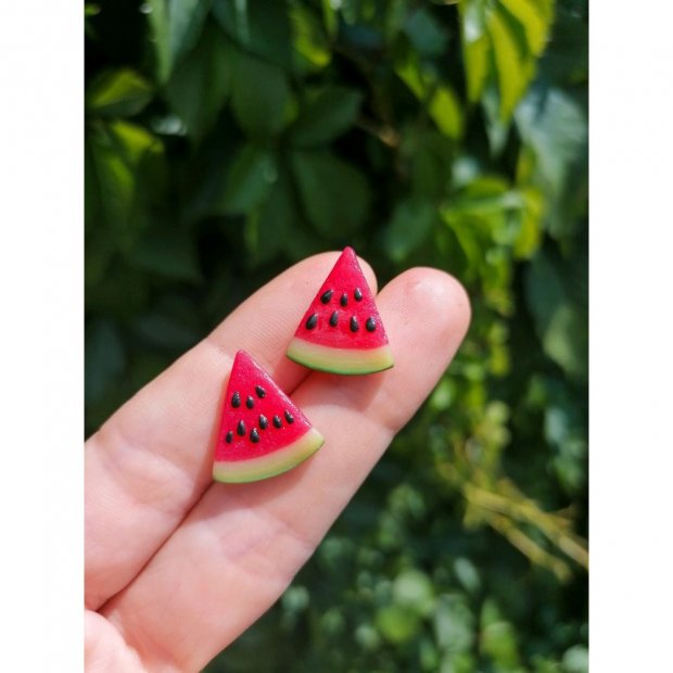 Watermelon Earrings