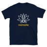 Yoga Pose Lotus Flower Namaste Yoga T-Shirt